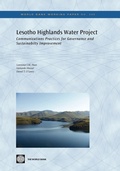 Cover: Lesotho Highlands Water Project - World Bank Publications