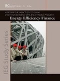 Cover: Energy Efficiency Finance - World Bank Publications