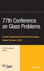 Cover: 77th Conference on Glass Problems - Wiley