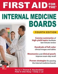 Abbildung von: First Aid for the Internal Medicine Boards, Fourth Edition - McGraw Hill LLC