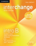 Cover: Interchange Intro B Full Contact with Online Self-Study and Online Workbook - Cambridge University Press