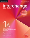 Cover: Interchange Level 1A Full Contact with Online Self-Study and Online Workbook - Cambridge University Press