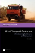 Cover: Africa's Transport Infrastructure - World Bank Publications
