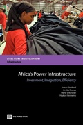 Cover: Africa's Power Infrastructure - World Bank Publications