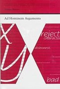 Cover: AD Hominem Arguments - The University of Alabama Press
