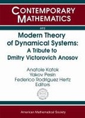 Cover: Modern Theory of Dynamical Systems - American Mathematical Society