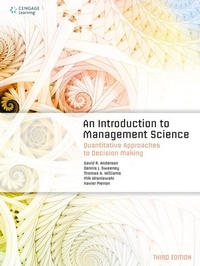 Enlarge image Cover: An Introduction to Management Science - Cengage Learning EMEA