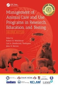 Enlarge image Cover: Management of Animal Care and Use Programs in Research, Education, and Testing - CRC Press