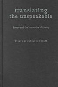 Enlarge image Cover: Translating the Unspeakable - The University of Alabama Press