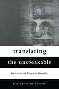 Cover: Translating the Unspeakable - The University of Alabama Press