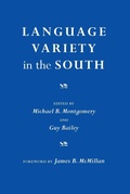 Cover: Language Variety in the South - The University of Alabama Press