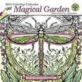 Cover: Magical Garden 2018 Coloring Wall Calendar - Amber Lotus