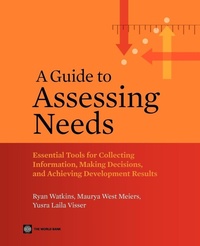 Enlarge image Cover: A Guide to Assessing Needs - World Bank Publications