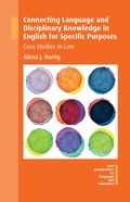 Cover: Connecting Language and Disciplinary Knowledge in English for Specific Purposes - Multilingual Matters