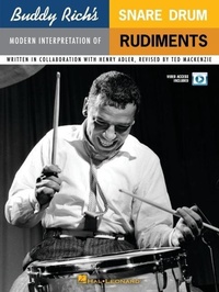 Abbildung von: Buddy Rich's Modern Interpretation of Snare Drum Rudiments Book/Online Audio [With DVD] - Hal Leonard Publishing Corporation
