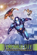 Cover: Mutants & Masterminds RPG: Emerald City Campaign Setting - Green Ronin Publishing