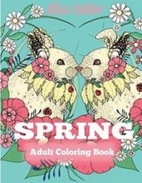 Enlarge image Cover: Spring Adult Coloring Book - Creative Coloring Press