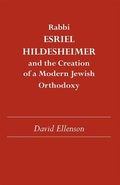 Cover: Rabbi Esriel Hildesheimer - The University of Alabama Press