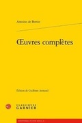 Cover: Oeuvres Completes - Classiques Garnier