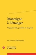 Cover: Montaigne a l'Etranger - Classiques Garnier