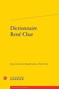 Cover: Dictionnaire Rene Char - Classiques Garnier