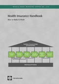 Cover: Health Insurance Handbook - World Bank Publications