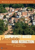 Cover: Community-based Landslide Risk Reduction - World Bank Publications