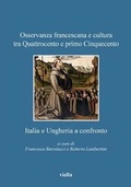 Cover: Osservanza Francescana E Cultura Tra Quattrocento E Primo Cinquecento - Viella