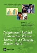 Cover: Nonfinancial Defined Contribution Pension Schemes in a Changing Pension World: Volume 2 - World Bank Publications