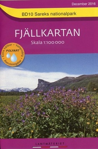 Abbildung von: Sareks nationalpark: BD10 - Lantmateriet