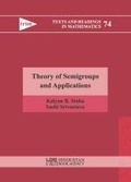 Cover: Theory of Semigroups and Applications - Jainendra K Jain