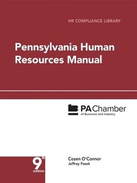 Abbildung von: Pennsylvania Human Resources Manual - American Chamber of Commerce Resources