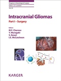 Cover: Intracranial Gliomas Part I - Surgery - Karger, S