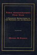 Cover: Public Administration's Final Exam - The University of Alabama Press