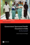 Cover: Government Sponsored Health Insurance in India - World Bank Publications