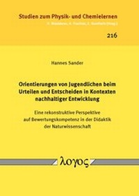 Abbildung von: Orientierungen von Jugendlichen beim Urteilen und Entscheiden in Kontexten nachhaltiger Entwicklung - Logos Berlin