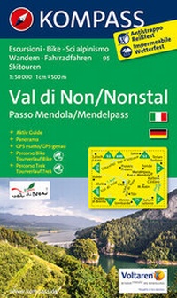Abbildung von: KOMPASS Wanderkarte Val di Non - Nonstal - KOMPASS-Karten