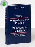 Cover: W&ouml;rterbuch der Chemie Deutsch-Franz&ouml;sisch / Franz&ouml;sisch-Deutsch - CD/Download - Brandstetter, O