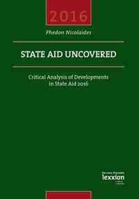 Enlarge image Cover: State Aid Uncovered - Lexxion Verlagsgesellschaft