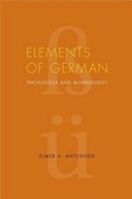Cover: Elements of German - The University of Alabama Press