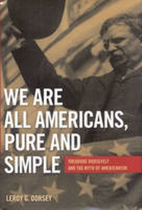Enlarge image Cover: We are All Americans, Pure and Simple - The University of Alabama Press