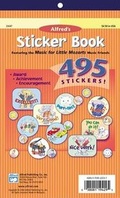 Cover: Music for Little Mozarts Sticker Book - Alfred Publishing Company Inc