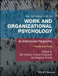 Cover: An Introduction to Work and Organizational Psychology - Wiley-Blackwell