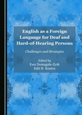 Cover: English as a Foreign Language for Deaf and Hard-of-Hearing Persons - Cambridge Scholars Publishing