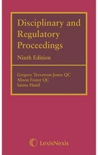 Abbildung von: Disciplinary and Regulatory Proceedings - Jordan Publishing