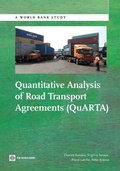 Cover: Quantitative Analysis of Road Transport Agreements - QuARTA - World Bank Publications