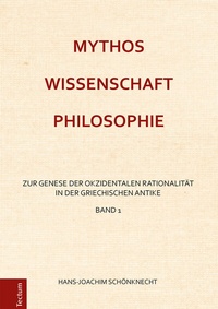 Abbildung von: Mythos - Wissenschaft - Philosophie - Tectum Wissenschaftsverlag