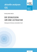 Cover: Die Diskussion um eine Leitkultur - Hanns-Seidel-Stiftung