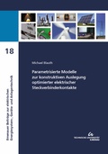 Cover: Parametrisierte Modelle zur konstruktiven Auslegung optimierter elektrischer Steckverbinderkontakte - TU Ilmenau Universit&auml;tsbibliothek