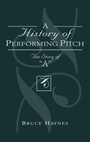 Cover: A History of Performing Pitch - Scarecrow Press